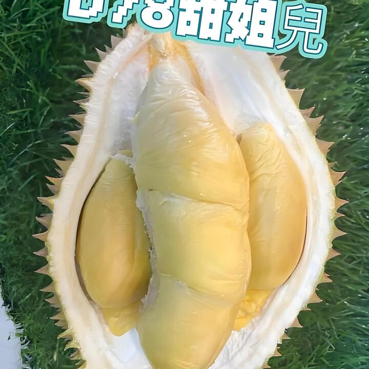 D78 Sweetheart Durian Pulp (Tree-Ripened, Air-Flown) 400g – Fresh Chilled Ready-to-Eat Segments