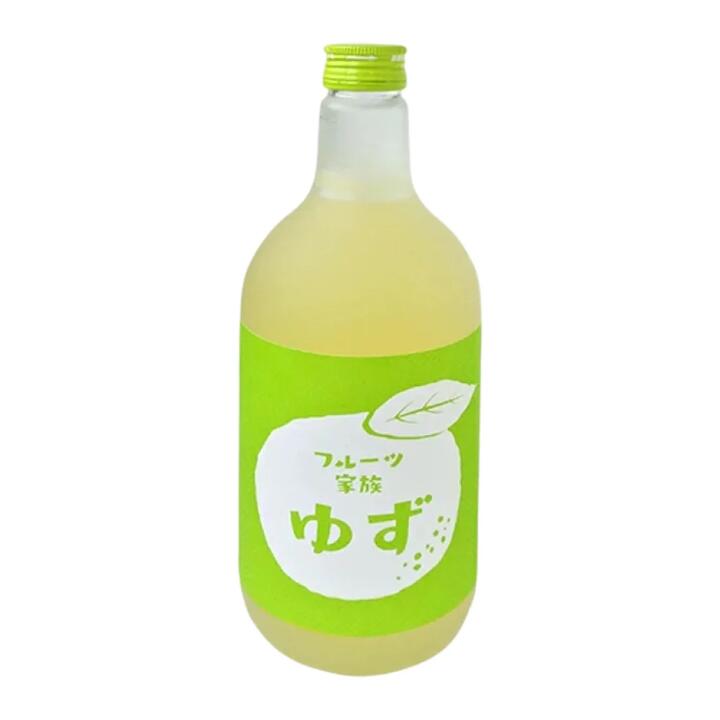 Kuga Honten Fruit Family Yuzu Liqueur 8% ABV 720ml – Japanese Citrus Sake