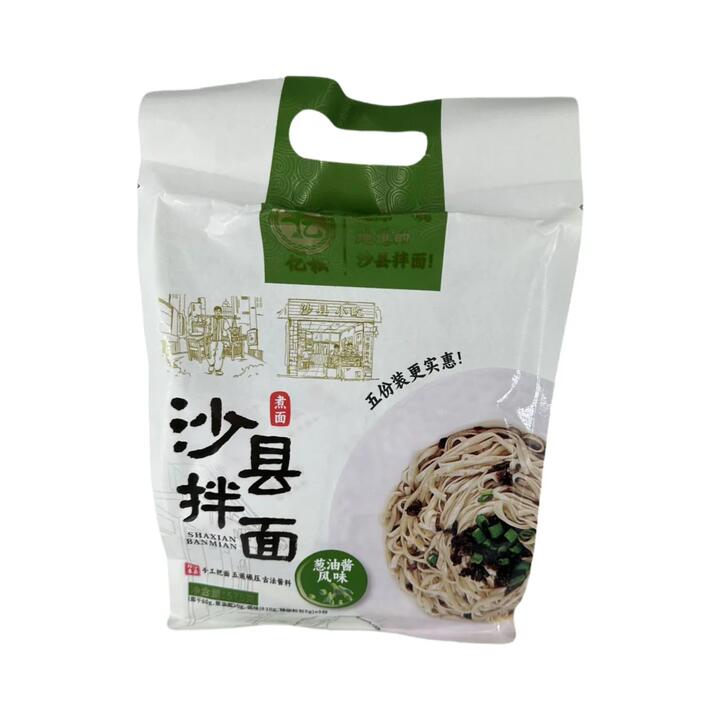 Yisong Shaxian Banmian (Scallion Oil Sauce) 575g – Sha County Tossed Noodles