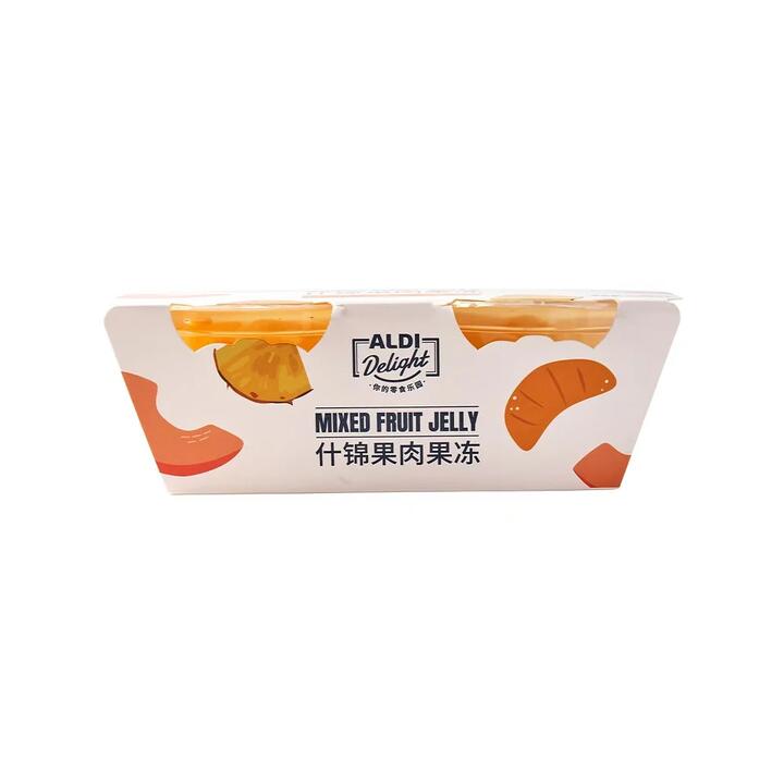 Aldi Delight Mixed Fruit Jelly Cups 500g – Limited Import