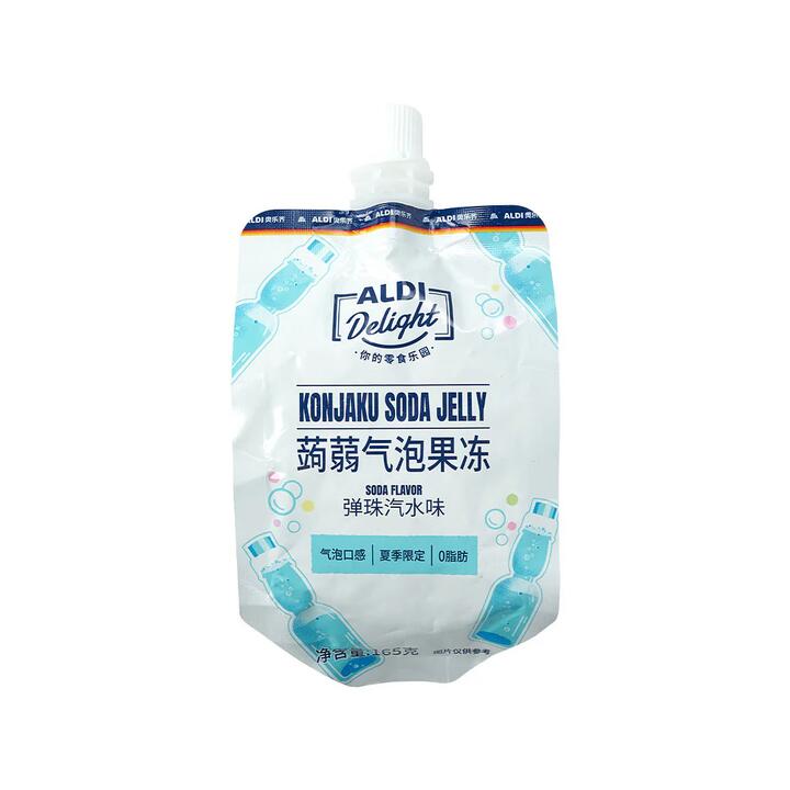Aldi Delight Konjac Soda Jelly – Ramune Pop Soda Flavour 165g – Limited Import