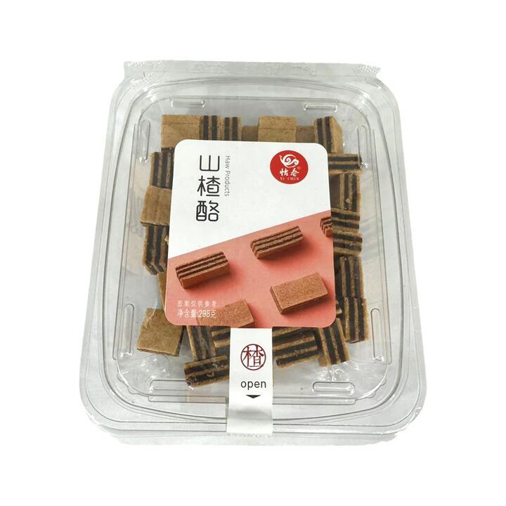 Yi Chun Hawthorn Paste Bars 298g - Traditional Fruit Candy