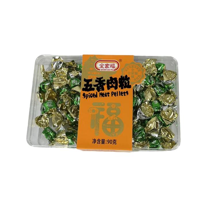 Quan Jia Fu Five-Spice Meat Bites 40g - Individually Wrapped