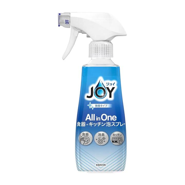 Joy All-in-One Concentrated Foaming Kitchen & Dish Spray – Lightly Scented 300 ml