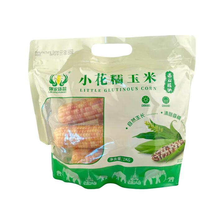 Linjiadainuo Little Glutinous Corn 1kg - Mini Waxy Corn Cobs