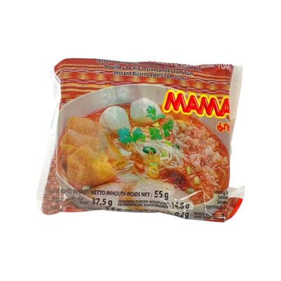 MAMA Thai Tom Yum Instant Rice Noodles 55g - Hot & Sour Rice Noodle Soup