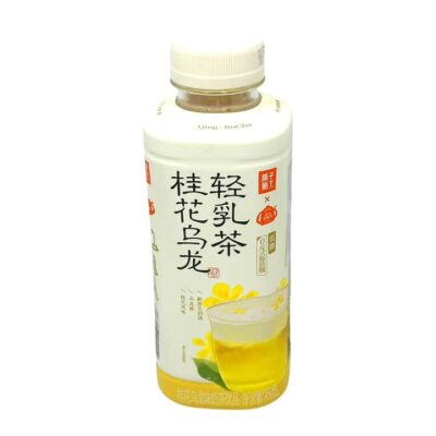 Guozi Shule Osmanthus Oolong Light Milk Tea 450ml - Ready-to-Drink Bottled Milk Tea