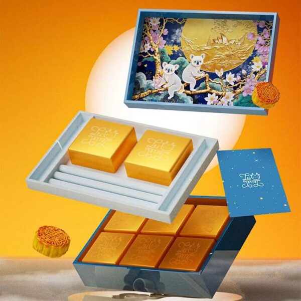 Deer Sweet Starry Dream Moon Mooncake Gift Box 2300g – With Gift Bag - Mid-Autumn Festival Gift Set