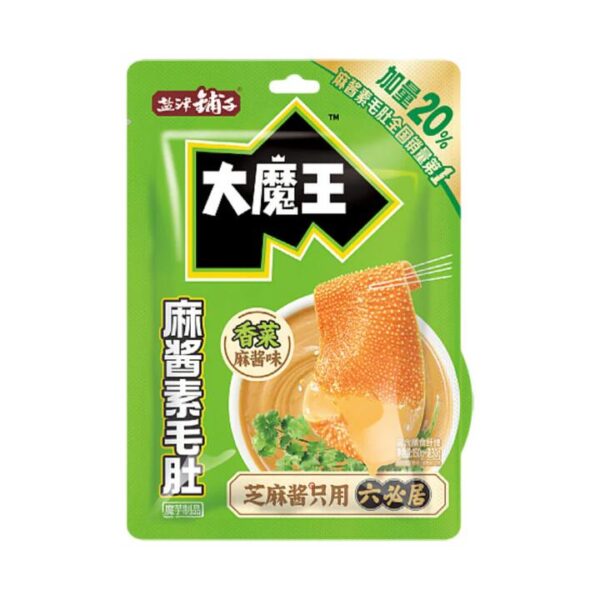 Yanjin Shop Vegan Konjac Tripe in Sesame Paste – Cilantro Flavor 180g