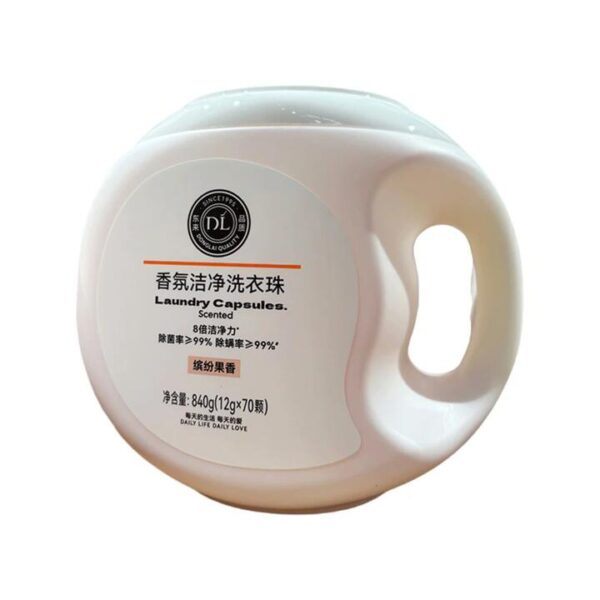 DL Scented Laundry Capsules – Fruity Bouquet 12g x 70 (840g) - Laundry Pods – Limited Import